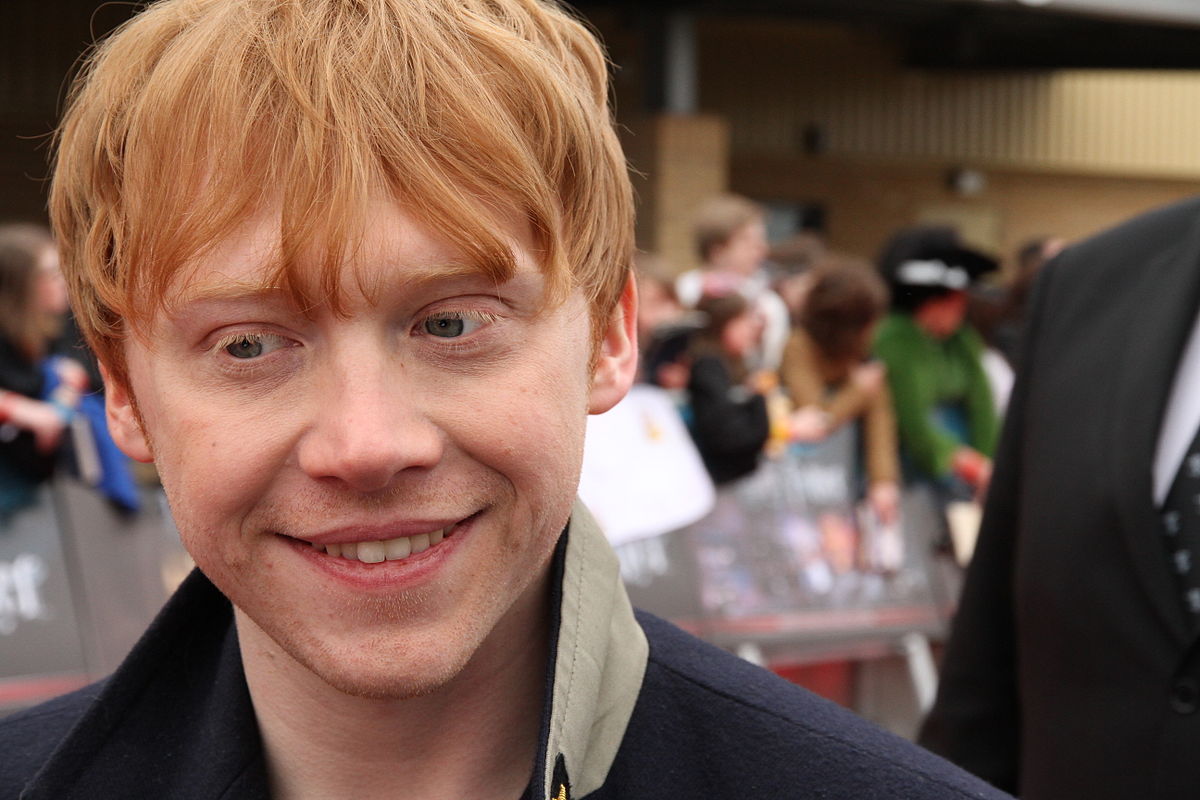 Rupert Grint, lover of cars, attends a red carpet event in 2012. Photograph by Paul Bird.