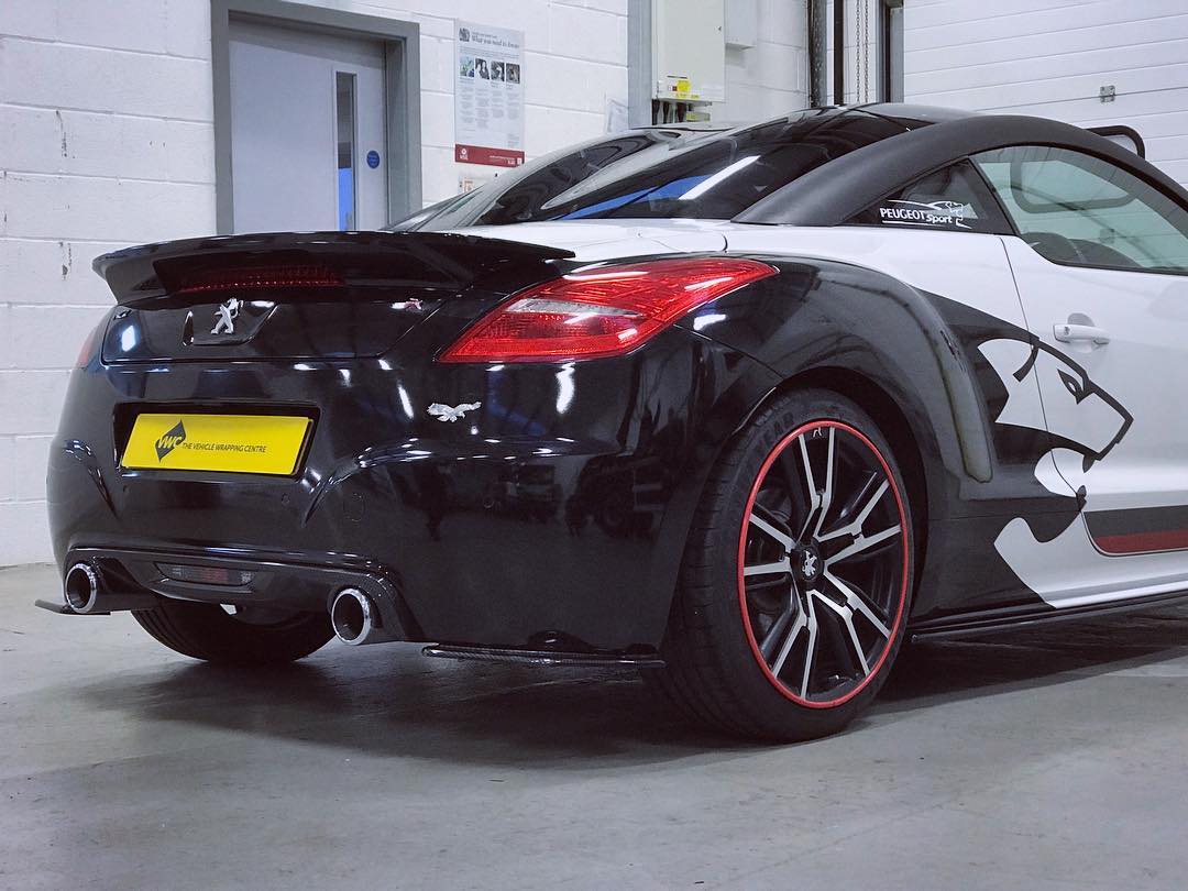 Peugeot RCZ - Rear Partial Wrap - Personal Wrapping Project