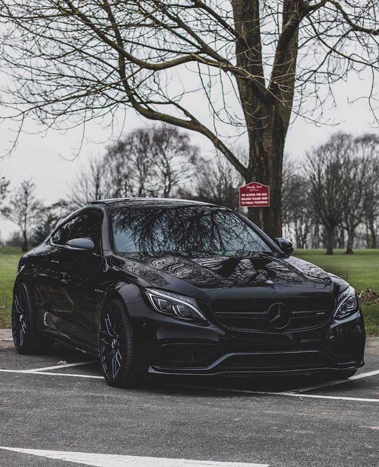 Mercedes C63 Amg Coupe De Chrome Gloss Black Personal Wrapping Project Mercedes C63 Amg Coupe De Chrome Gloss Black Personal Wrapping Project