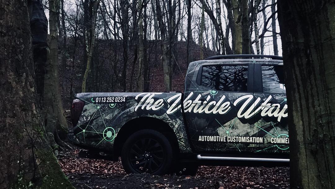 The Vehicle Wrapping Ctr. - Reflective Wrap - Commercial Project