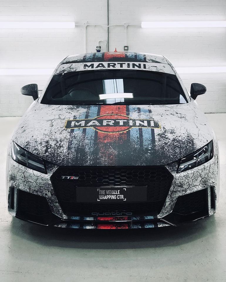Audi TTRS - Distressed Martini Wrap - Personal Wrapping Project