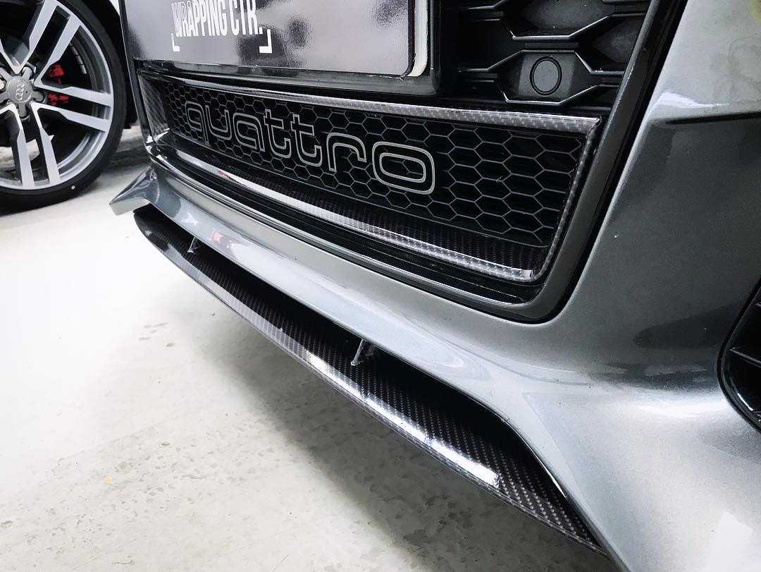 Audi RS6 - De-Chrome & Carbon Details - Personal Wrapping Project
