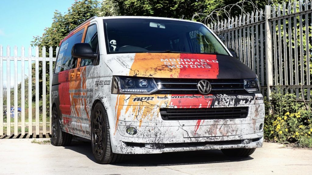 Moorfield German Motors VOLKSWAGEN T5 - Bespoke Printed Wrap