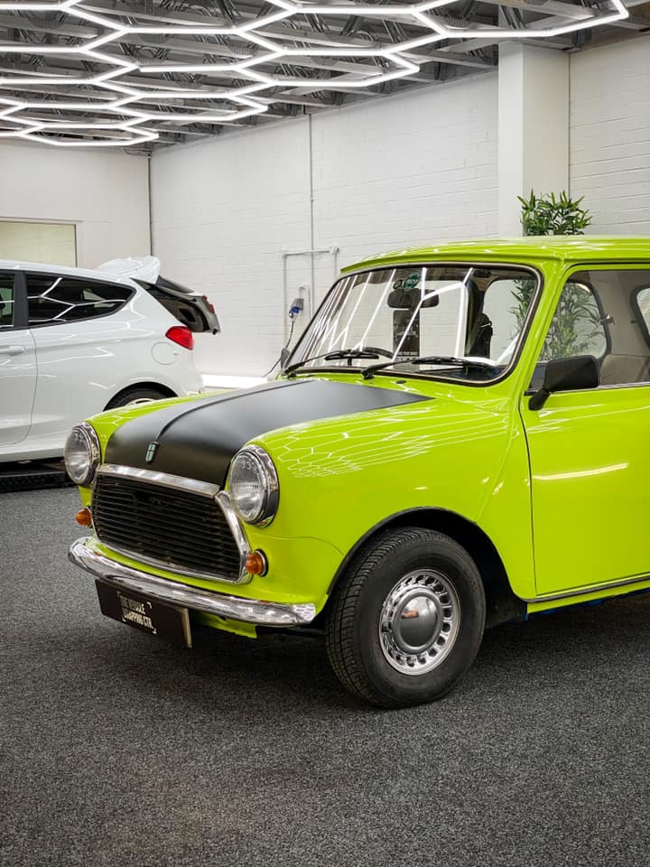 Mr Bean Mini Replica - Avery Gloss Lime Green - Personal Wrapping Project