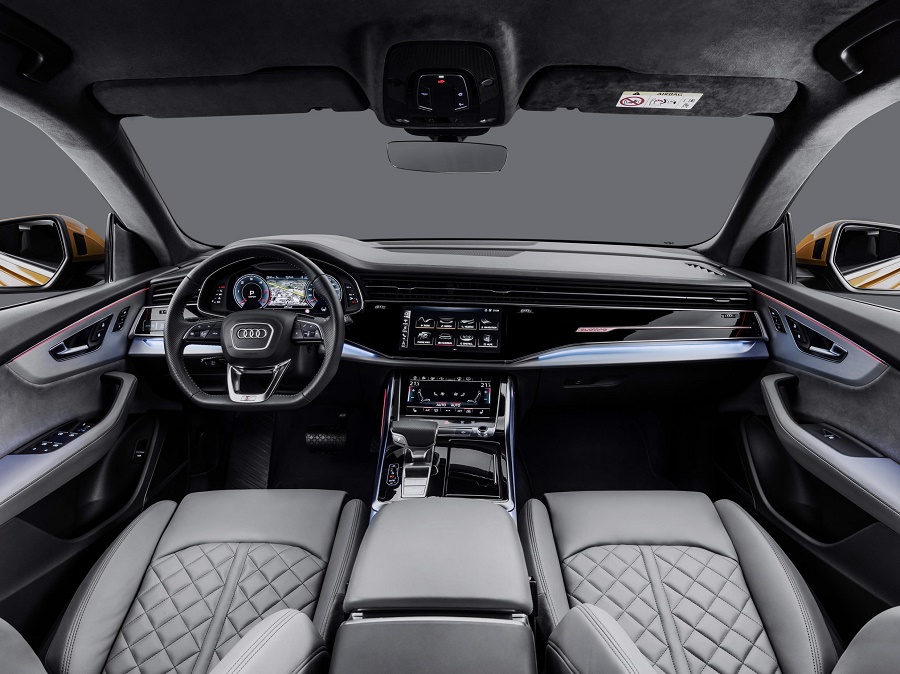 Interior of new AudiQ8