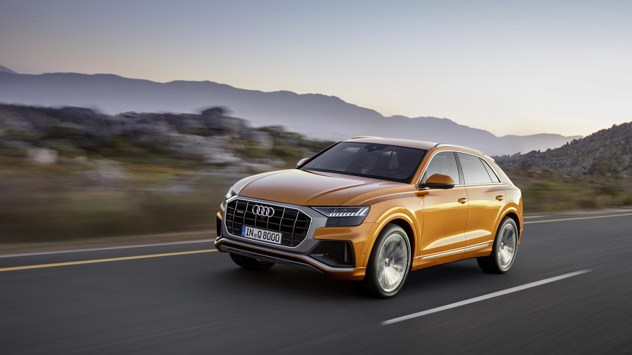 Audi Q8 at play 