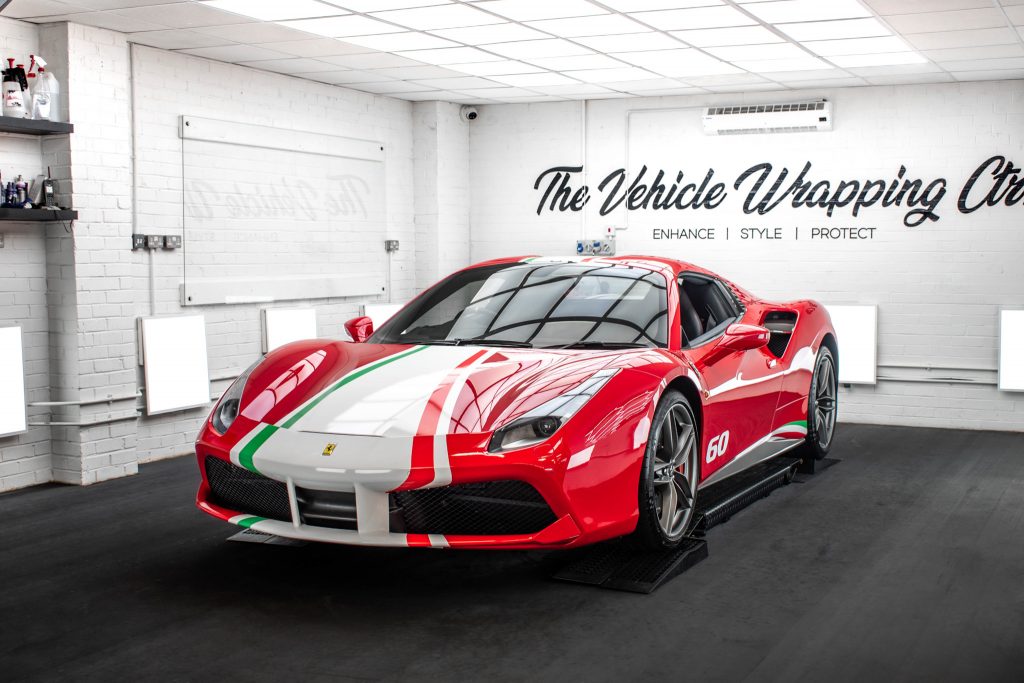 Ferrari - Full and Partial Wraps — Incognito Wraps