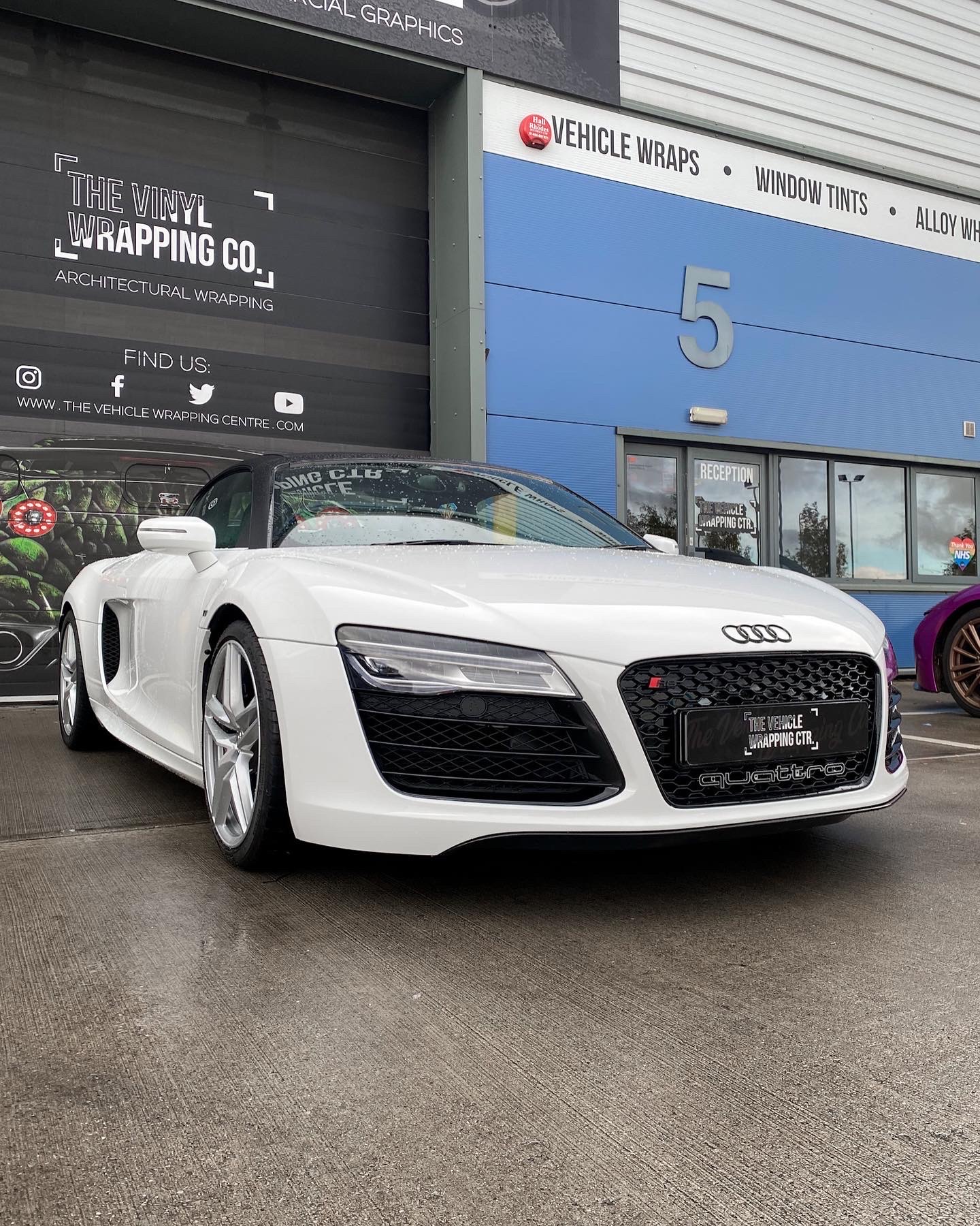 Pre Cut Ppf Audi R8 V10 Spyder 2014