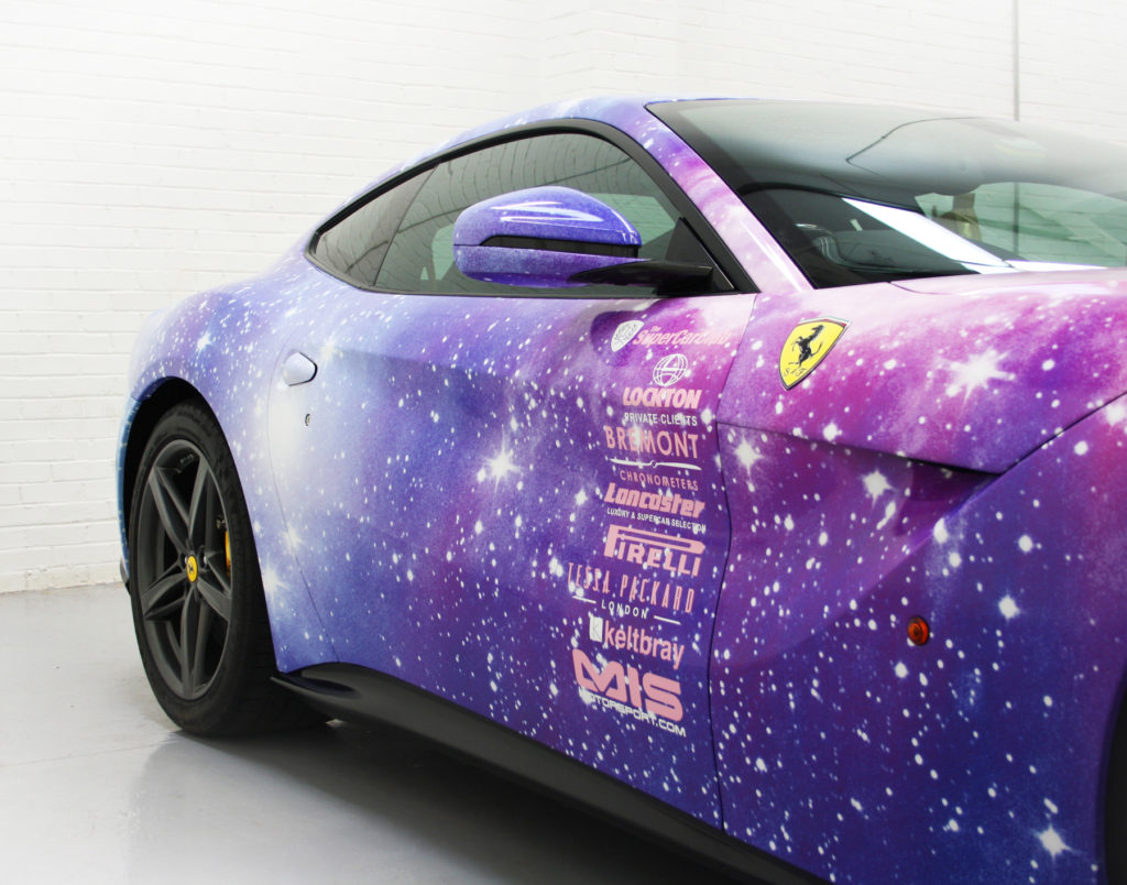 Ferrari F12 – Detailing Wrap – HD Wraps