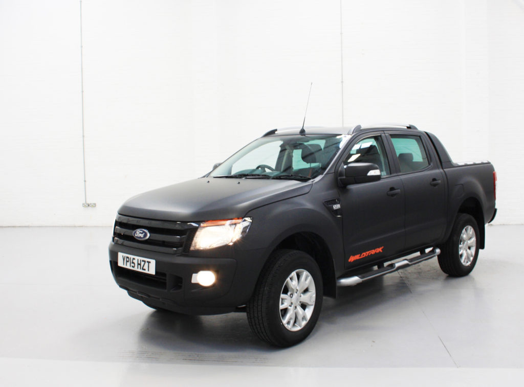 Ford Ranger All Black Personal Vehicle Wrap Project