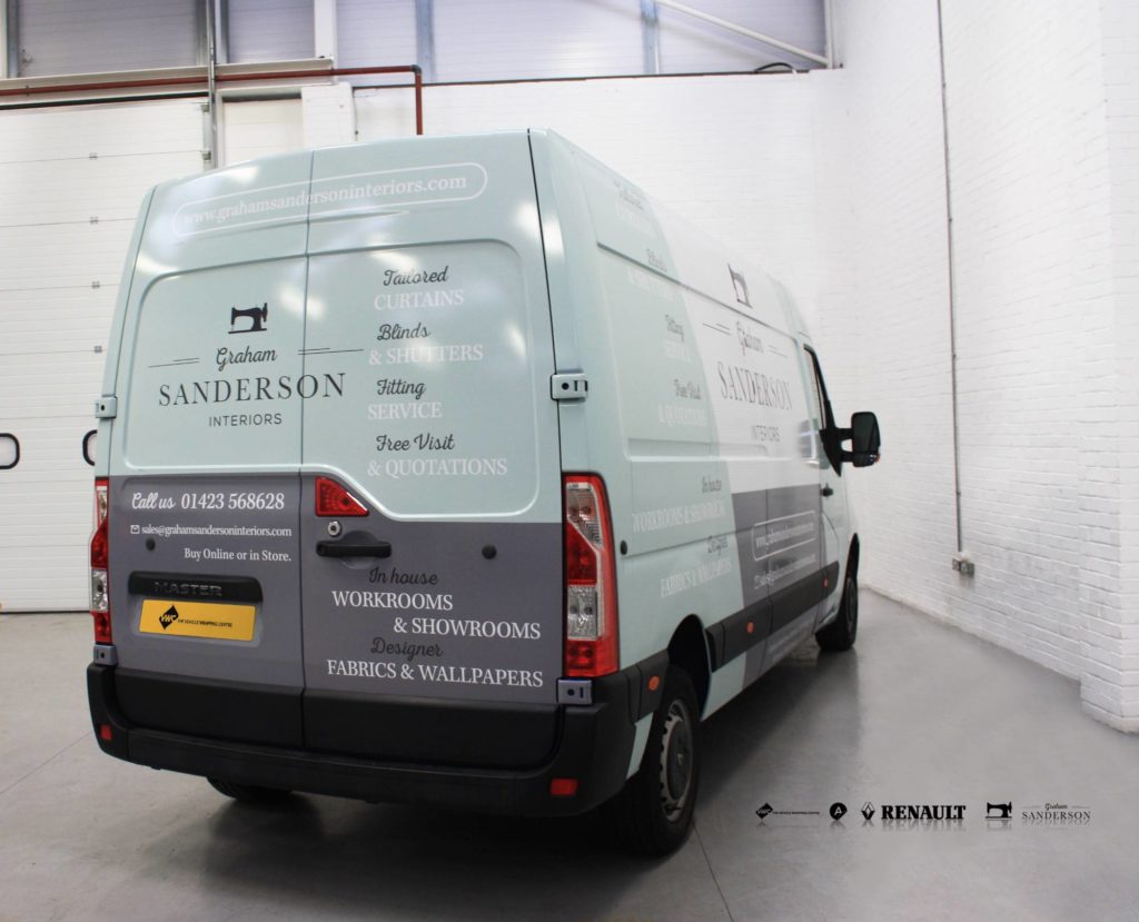 Graham Sanderson Commercial Vehicle Wrap Project