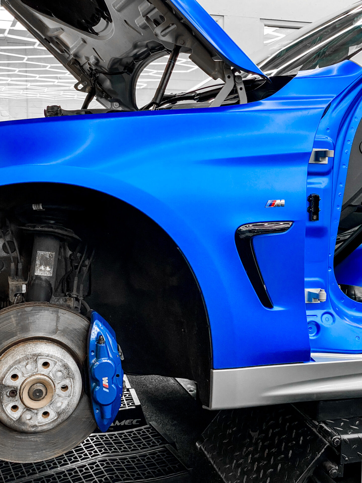 BMW 435i - Satin Perfect Blue - Personal Wrapping Project