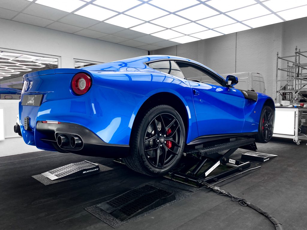 Jaw-dropping Looks and Chameleon Body Wrap for Ferrari F12 — CARiD