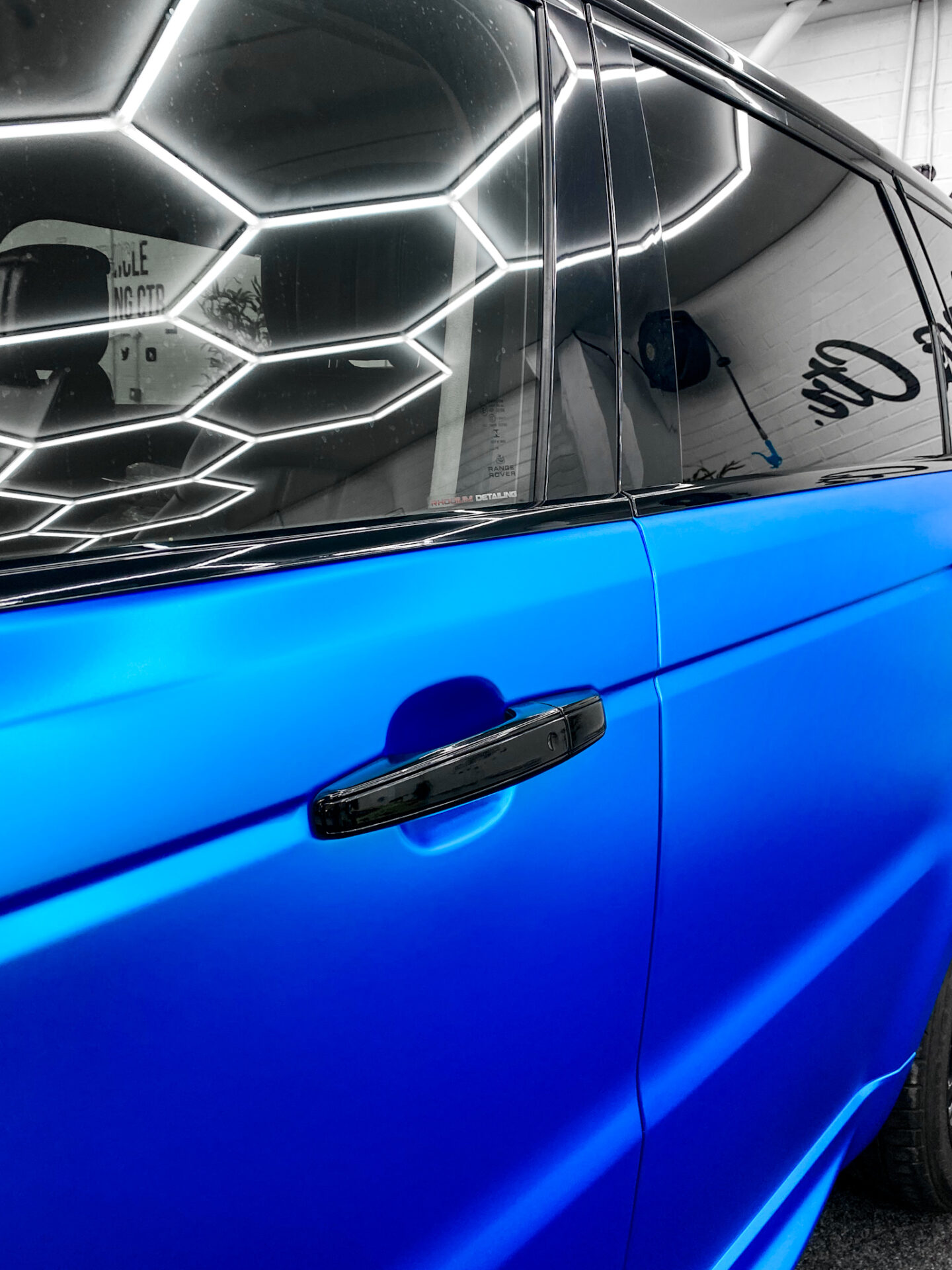 Range Rover - Satin Blue Chrome - Personal Wrapping Project