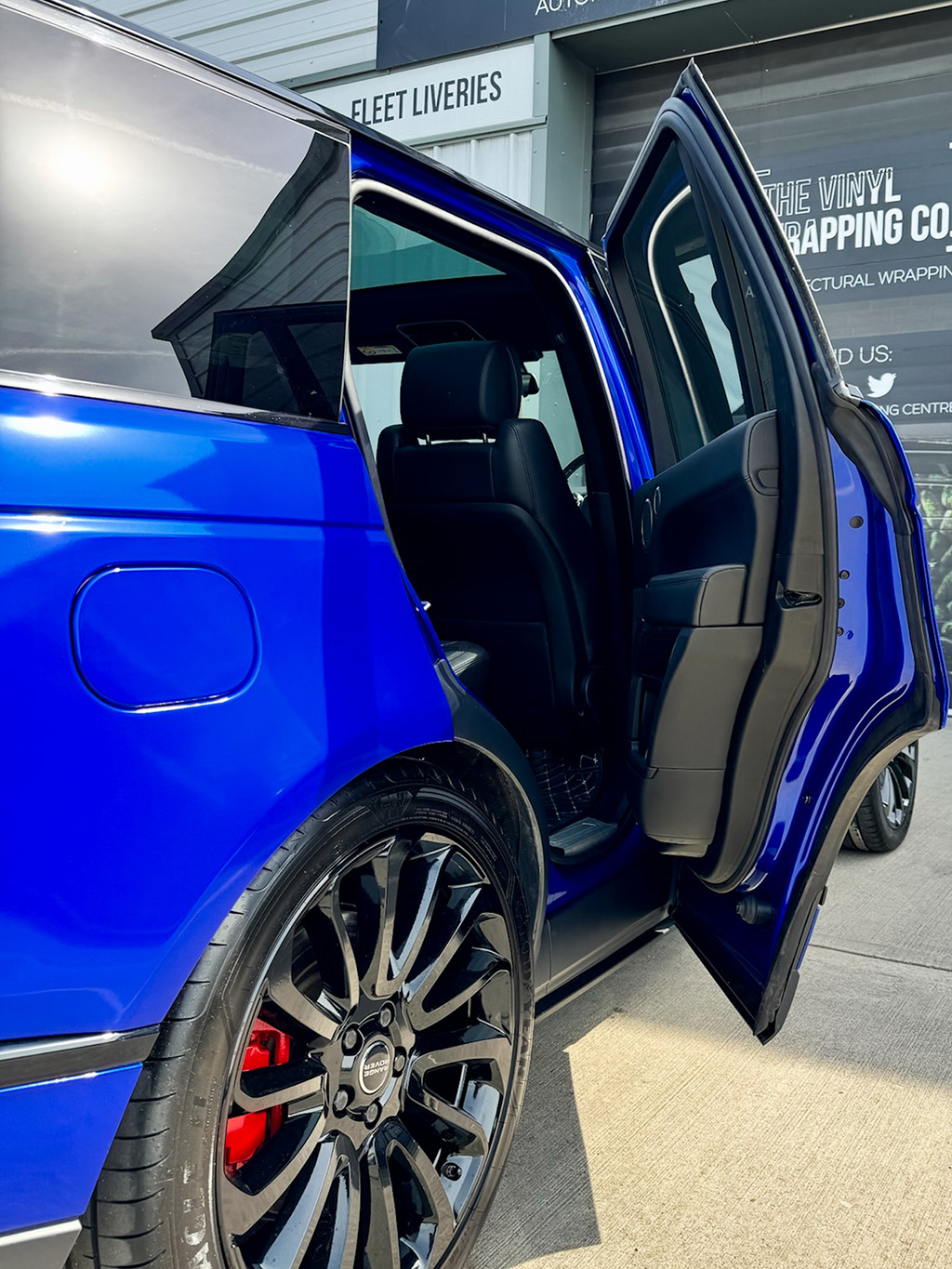 Range Rover - Cosmic Blue - Personal Wrapping Project