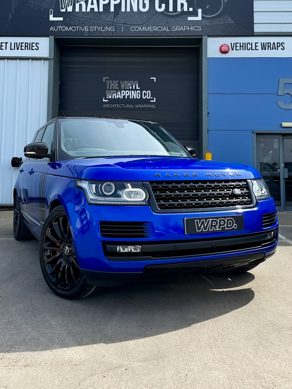 Range Rover - Cosmic Blue - Personal Wrapping Project
