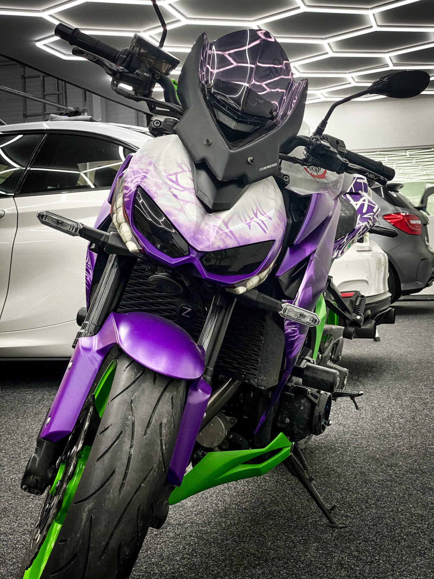 Kawasaki Z1000 Joker Bike Wrap Personal Wrapping Project