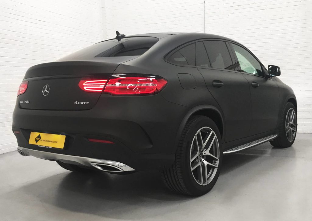 The Auto Firm - Mercedes Benz GLE450 Wrapped Matte Dark