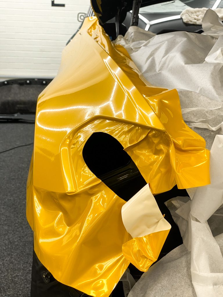 BMW M5 Competition - Saffron Yellow - Personal Wrapping Project