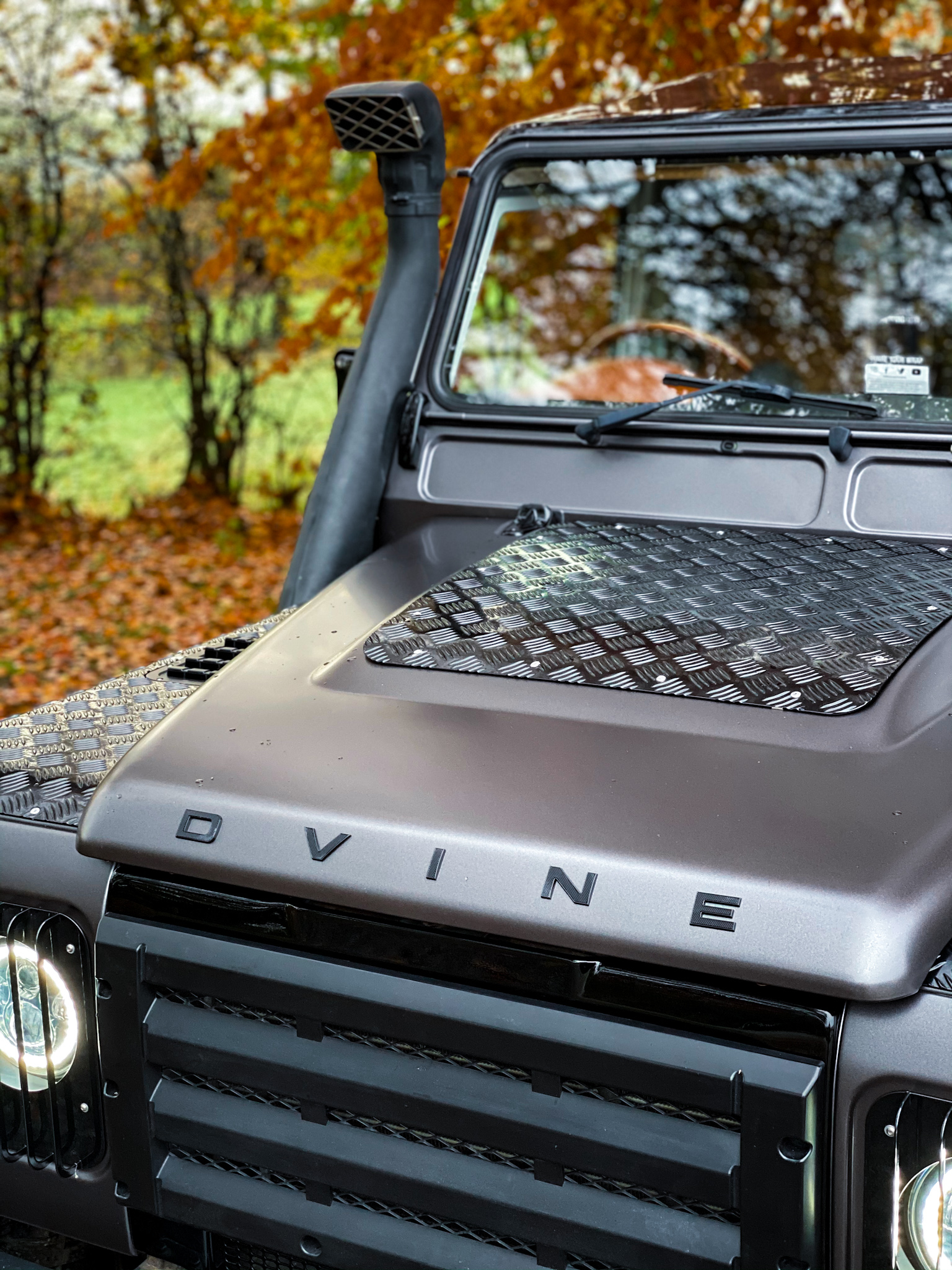 Dvine Land Rover Defender Satin Dark Grey Personal