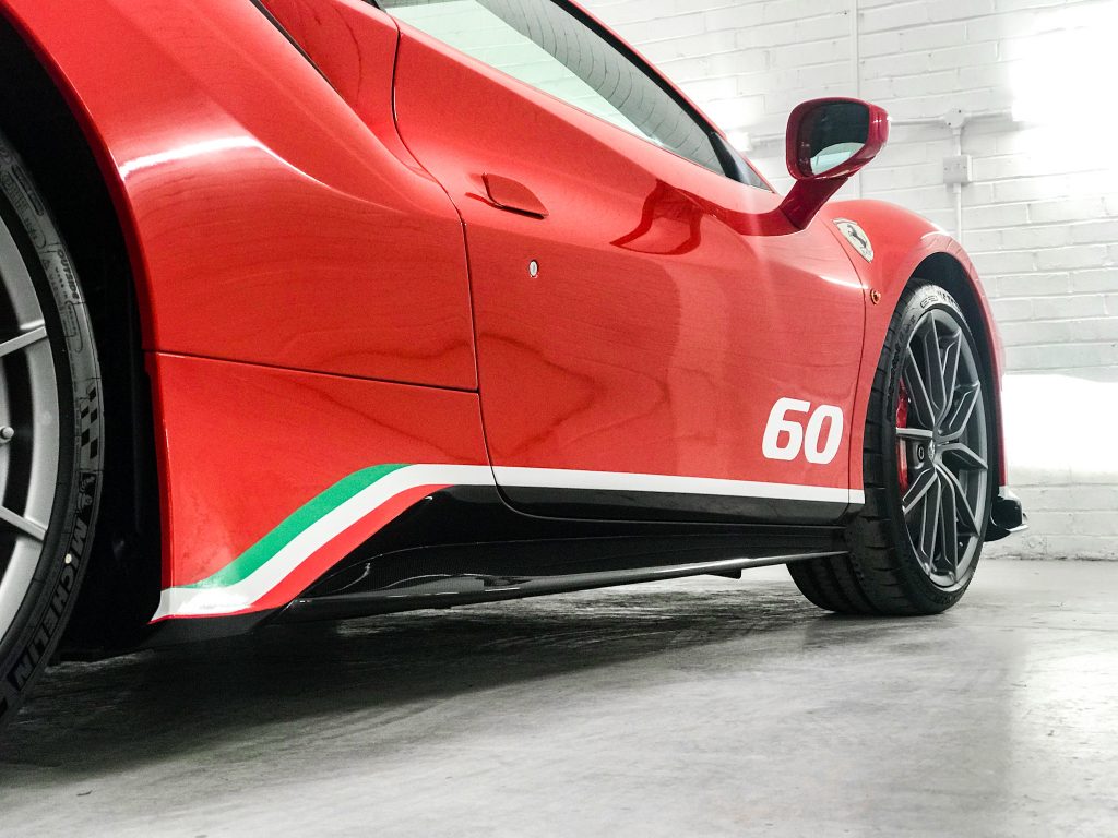 Precision Wrap - Ferrari 488 Pista, Custom Racing Stripe #Ferrari  #Ferrari488 #Ferrari488Pista #Pista #CUstomRacingstripe #RacingStripe