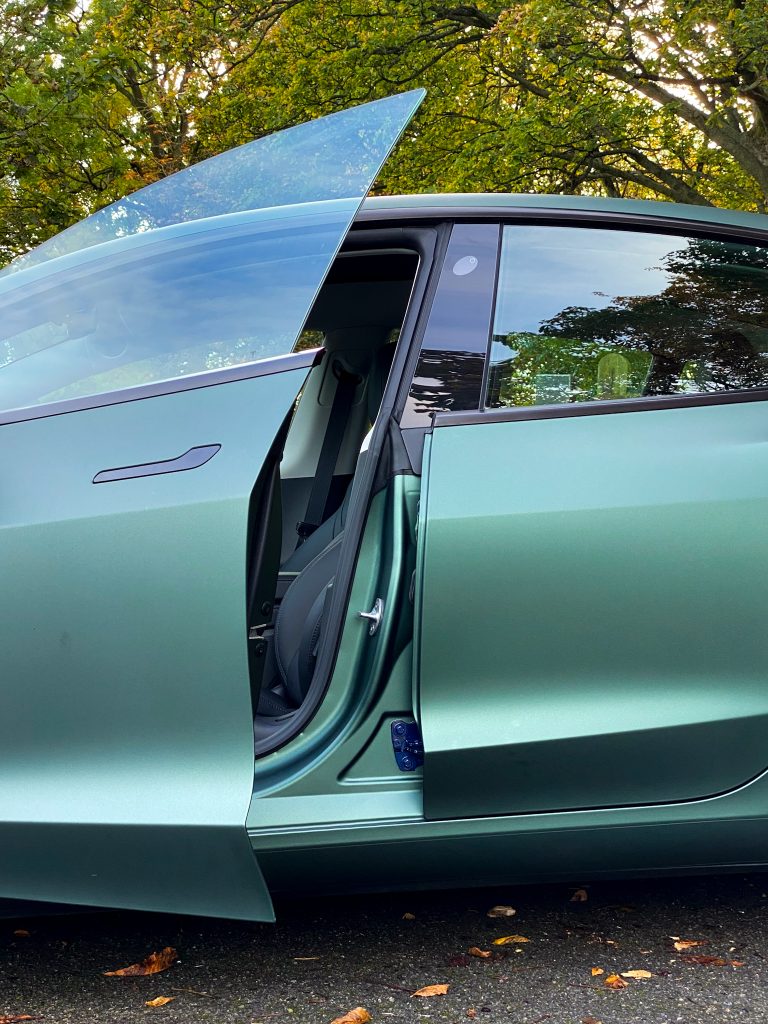 Tesla Model Y - Matte Pine Green Metallic Vinyl Wrap