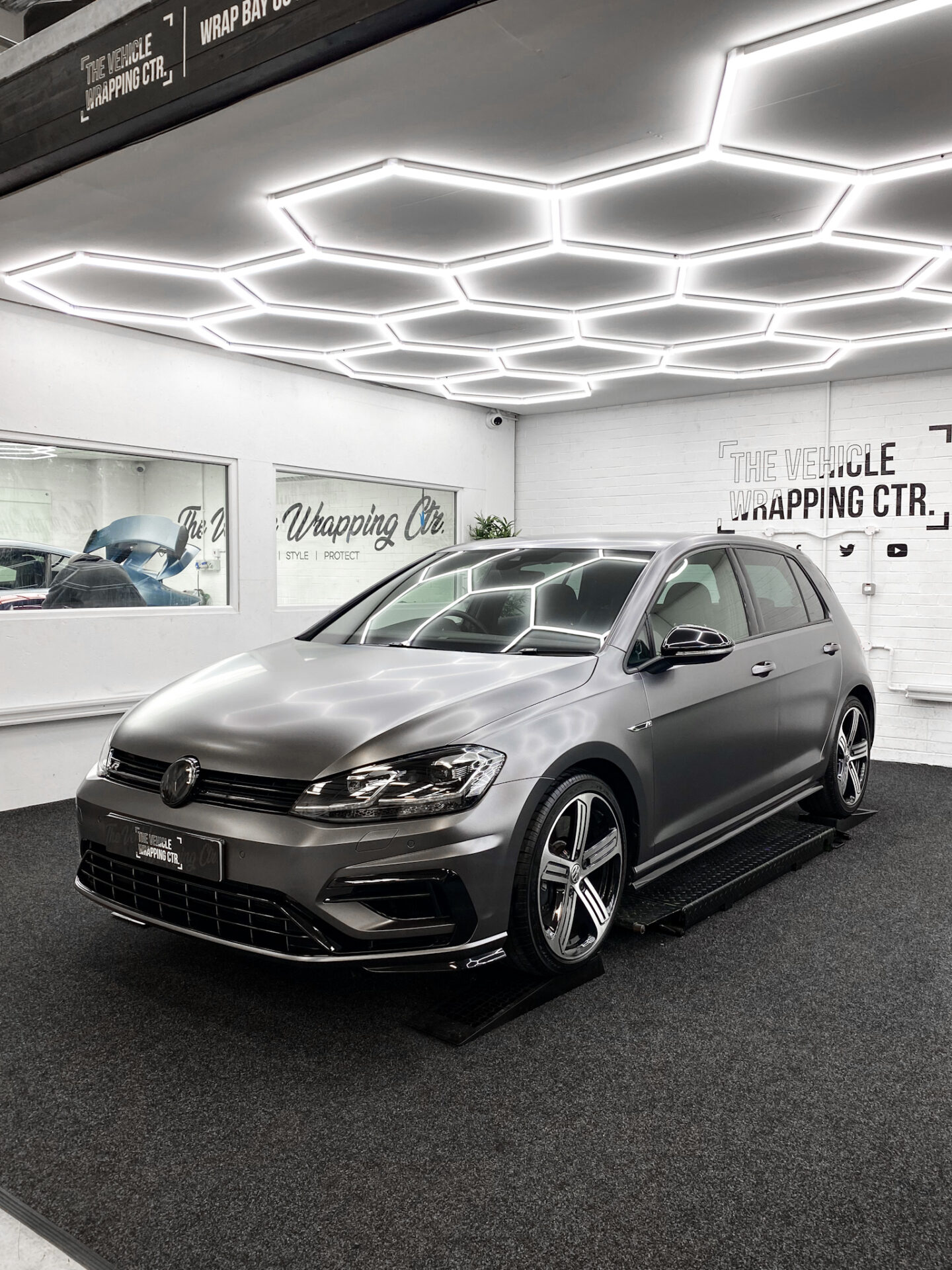 VolkSwagen Golf R - Satin Dark Grey - Personal Wrapping Project