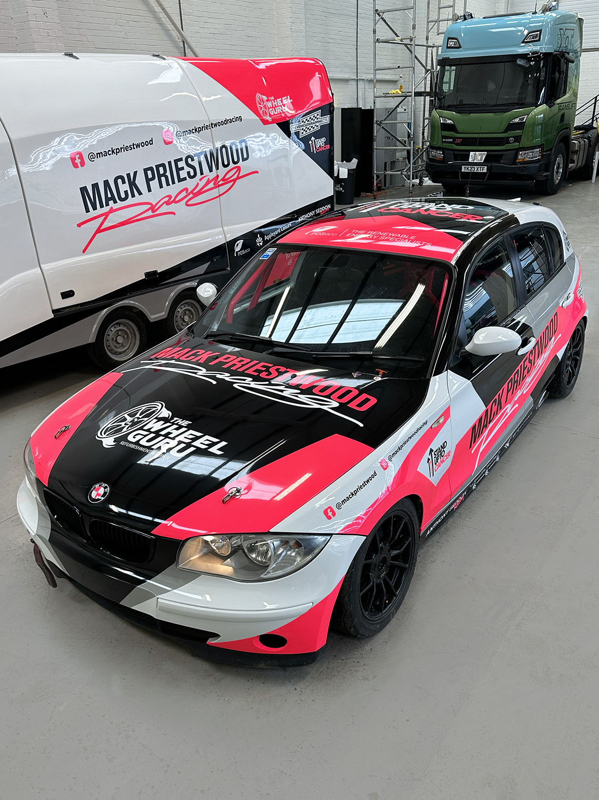 Mack Racing Livery Mack Priestwood Racing - Commercial Project