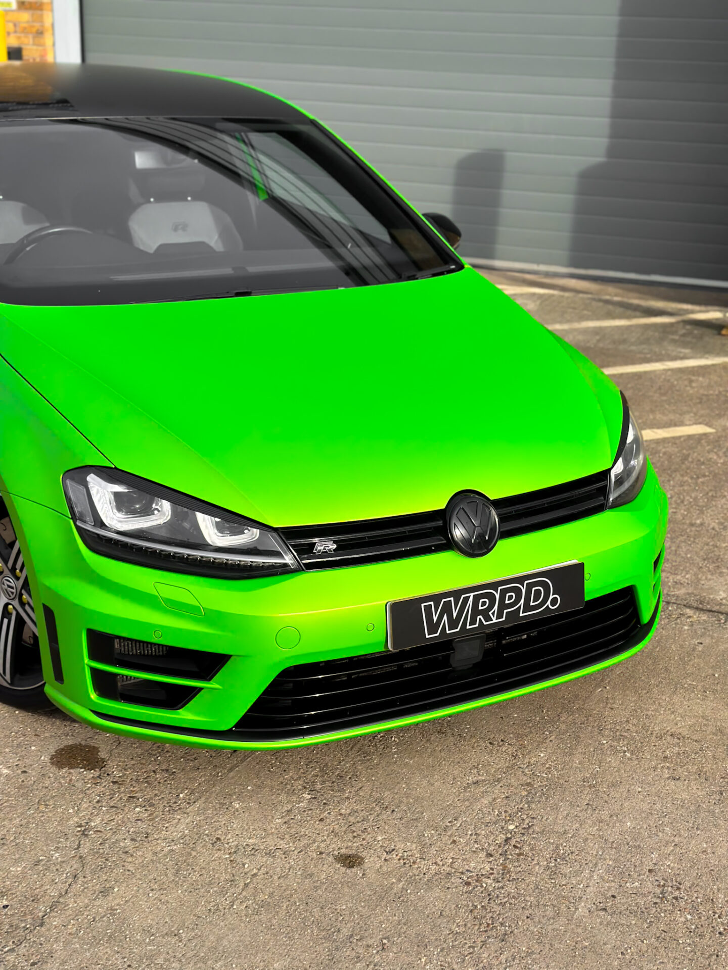 Golf R Wrapped VW Golf R - Wasabi Green - Personal Wrapping Project