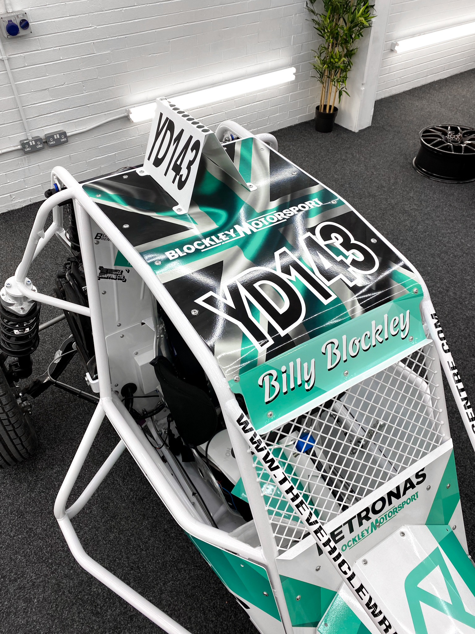 Grasstrack Racer Petronas Livery Personal Wrapping Project