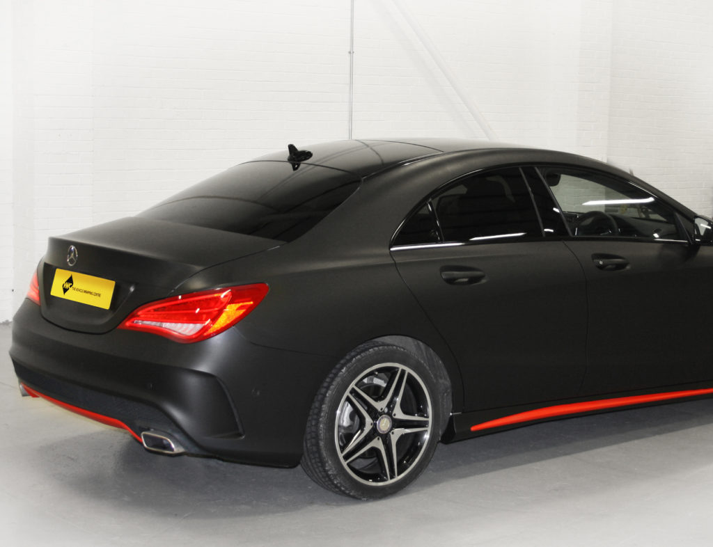 Mercedes CLA Personal Vehicle Wrap Project