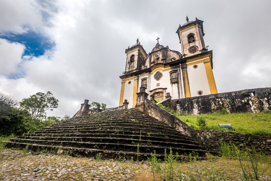 Sao Francisco De Paula Church ,Ouro preto in brazil