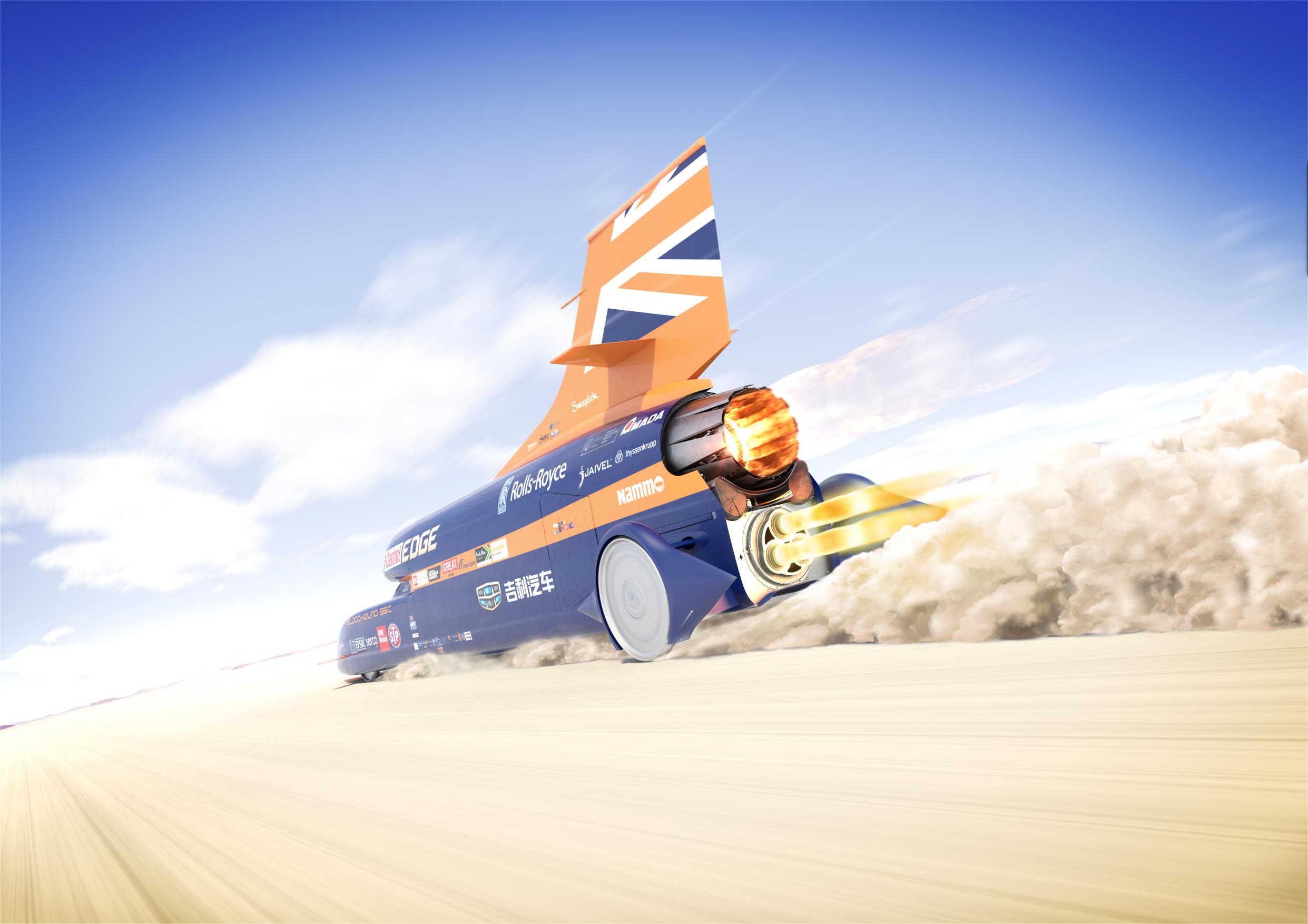 Bloodhound Rocket Car