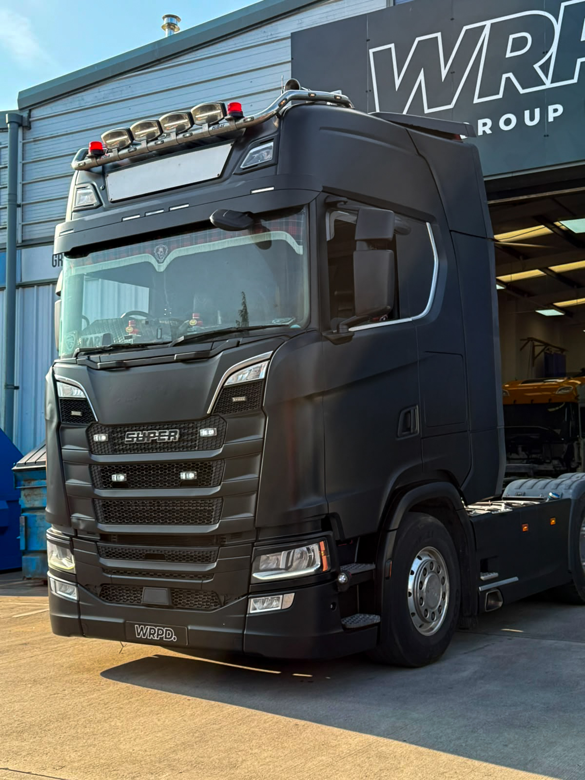 Freightliner Cascadia wrapped