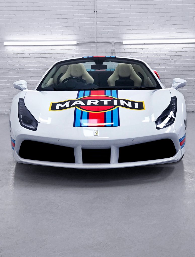 Ferrari 488 Spyder - Martini Livery - Personal Wrapping Project