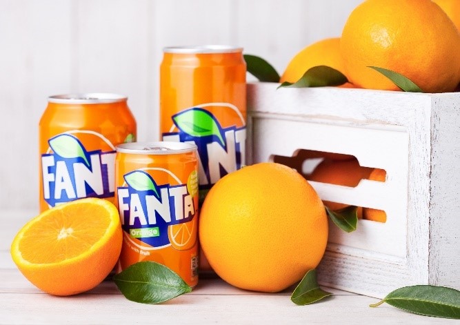 Fanta orange logo