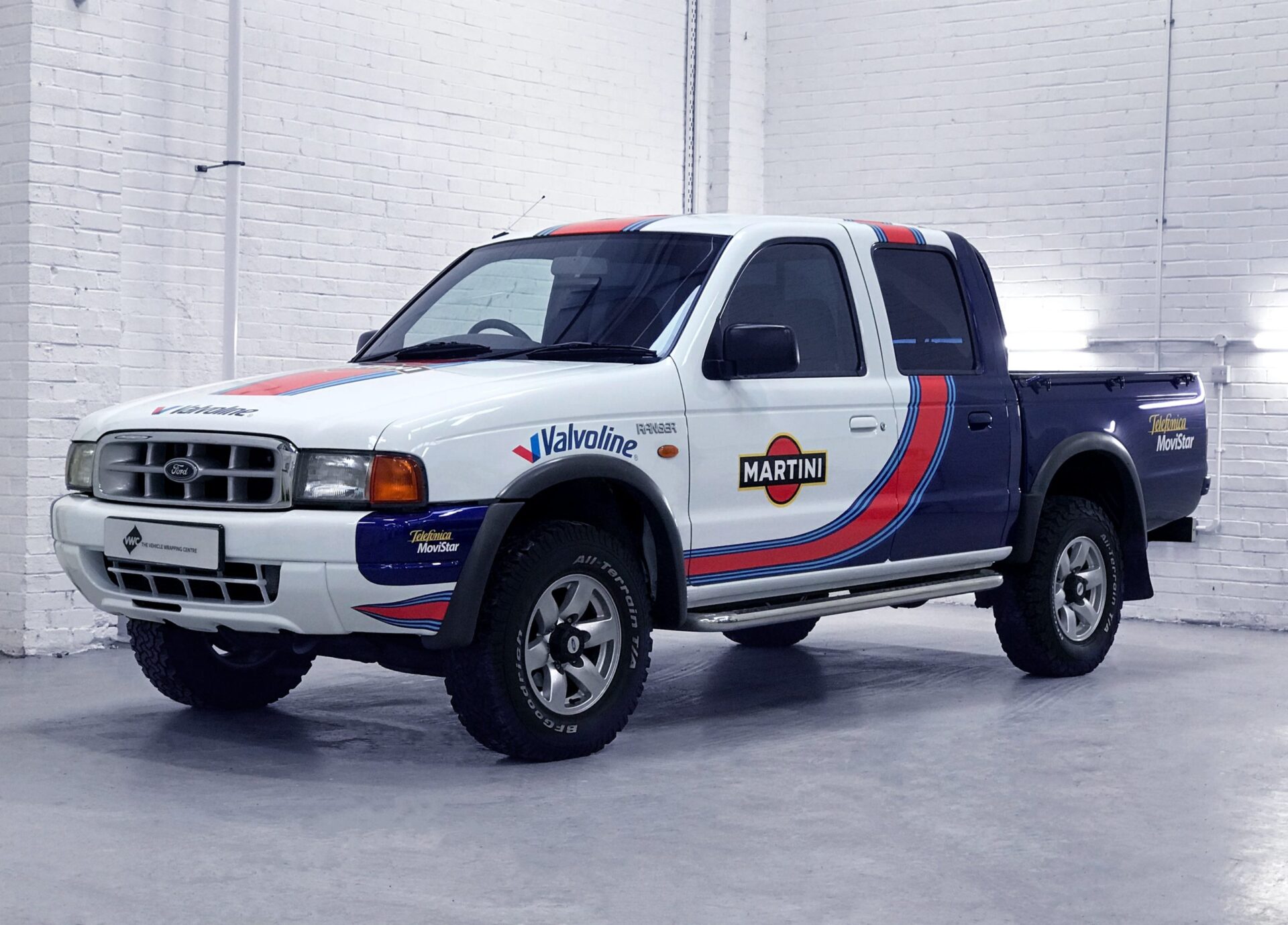 Livery Wrapped Ranger Ford Ranger - Martini Livery - Personal Wrapping Project