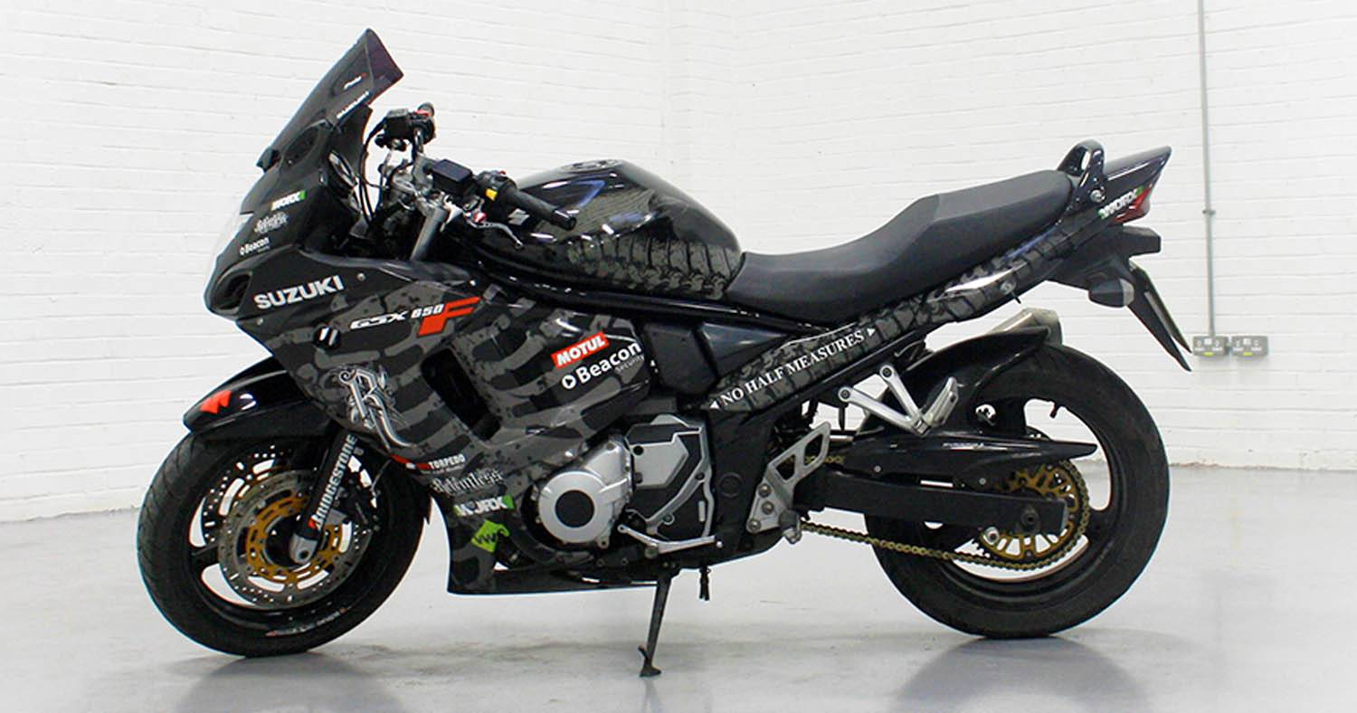 Motorbike Wraps At The Vehicle Wrapping Centre